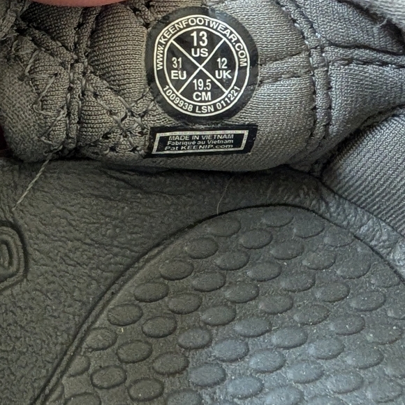 Keen Blue Sandals Boys Size 13 - Picture 6 of 6